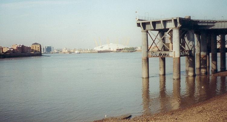 millenium dome from greenwich